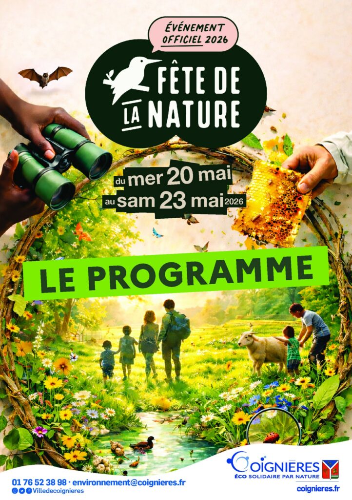 Lire la suite à propos de l’article Fête de la Nature du 20 AU 23 MAI 2026